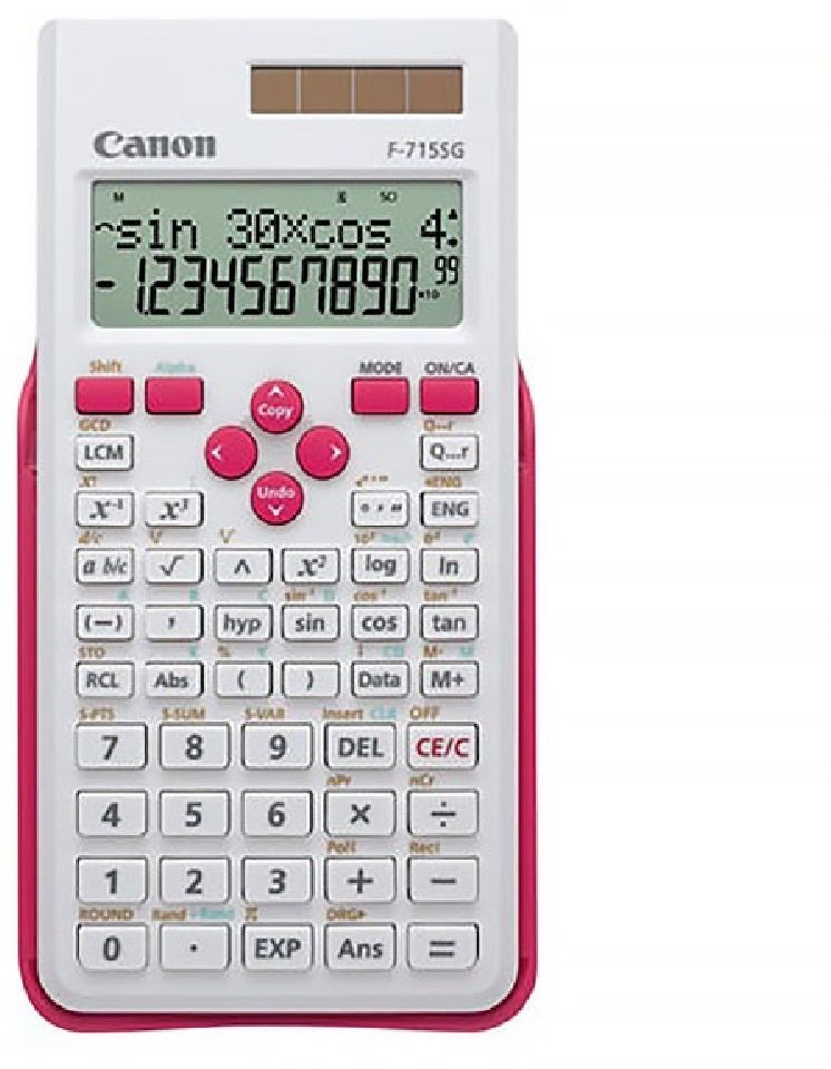 Canon F-715SG fehér-magenta tudományos számológép