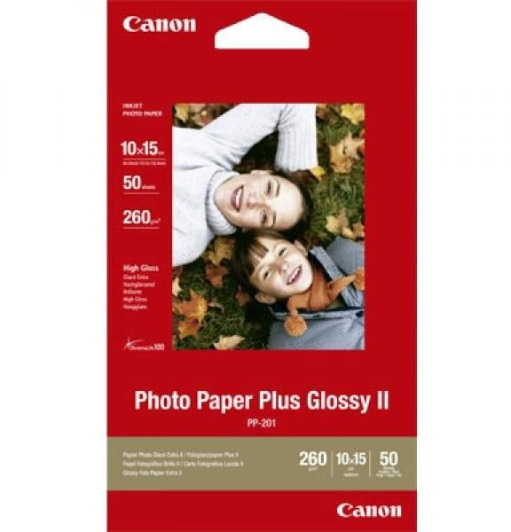 Canon PP201S fényes 10x15 50 lap 265g fotópapír