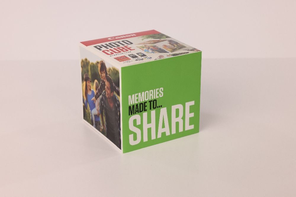 Canon Photo Cube Creative Pack fehér zöld képkeret és fotópapír