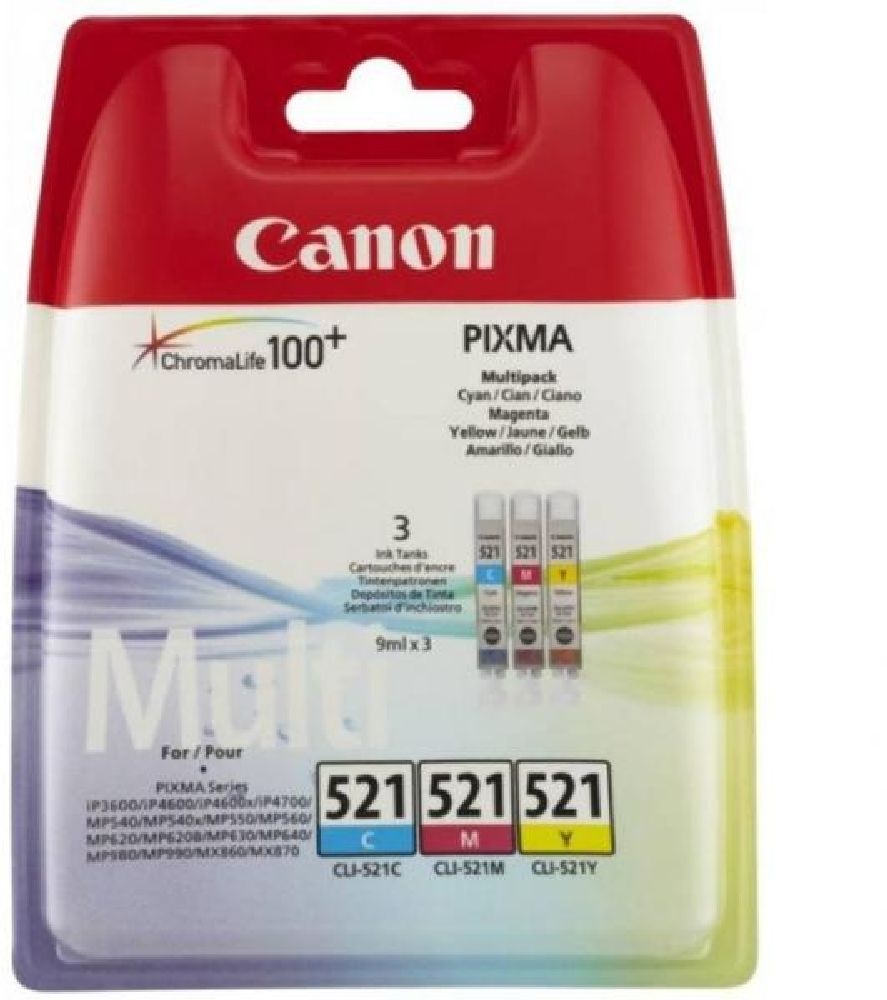 Canon patron CLI-521 Multipack 3 szín