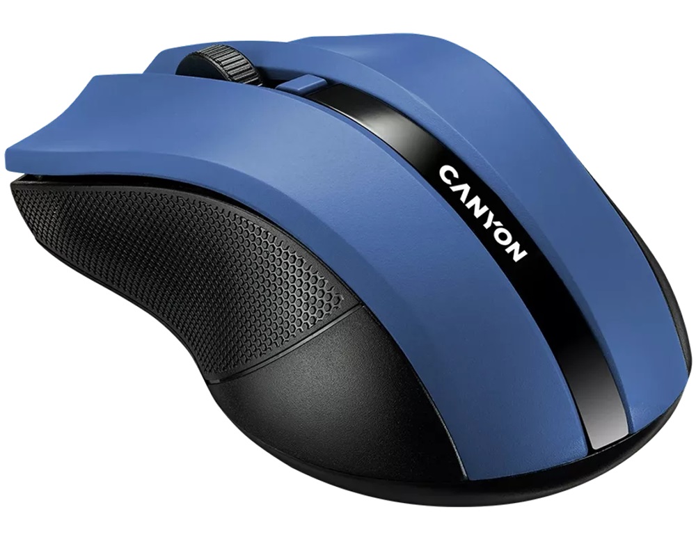 Canyon CNE-CMSW05 vezeték nélküli optikai egér kék-fekete