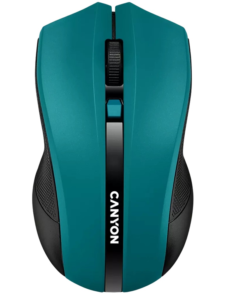 Canyon CNE-CMSW05 vezeték nélküli optikai egér zöld-fekete
