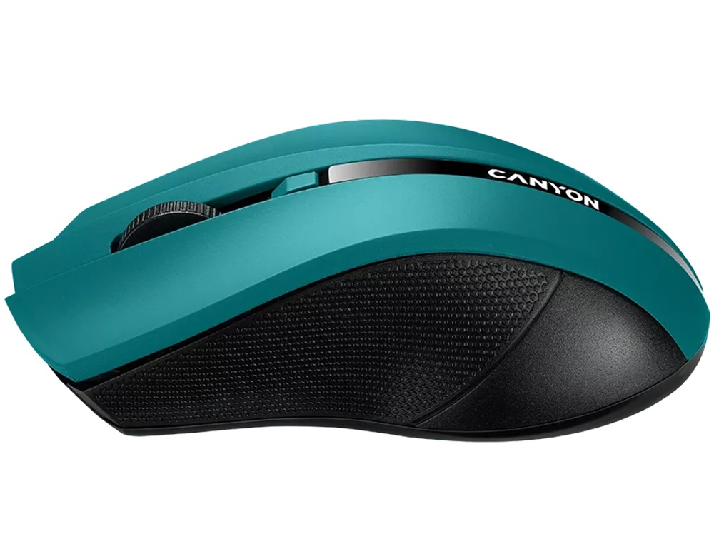 Canyon CNE-CMSW05 vezeték nélküli optikai egér zöld-fekete