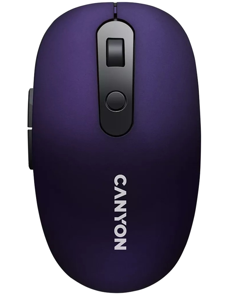 Canyon MW-9 optikai Bluetooth / vezeték nélküli egér lila-fekete