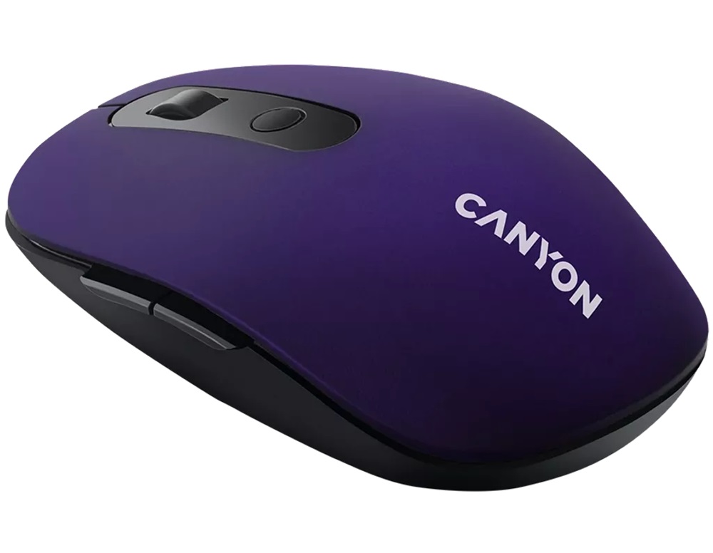 Canyon MW-9 optikai Bluetooth / vezeték nélküli egér lila-fekete