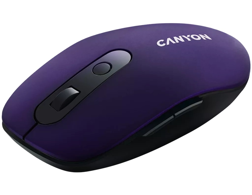 Canyon MW-9 optikai Bluetooth / vezeték nélküli egér lila-fekete