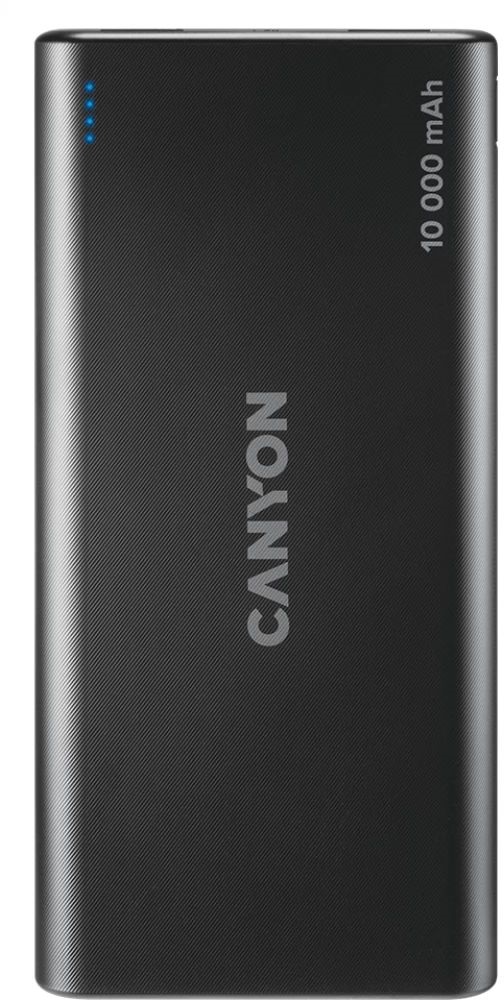 Canyon PB-108 10000mAh LiPo (Lightning bemenet) fekete power bank