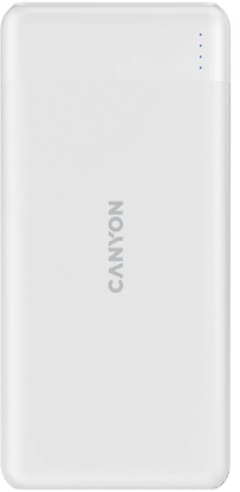 Canyon PB-109 10000mAh LiPo (Lightning bemenet) fehér power bank