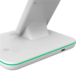 Canyon WS-303 3-in-1 15W univerzális vezeték nélküli töltő adapter fehér (Qi)