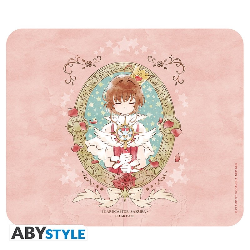 Card Captor Sakura "Roses" szövet egérpad
