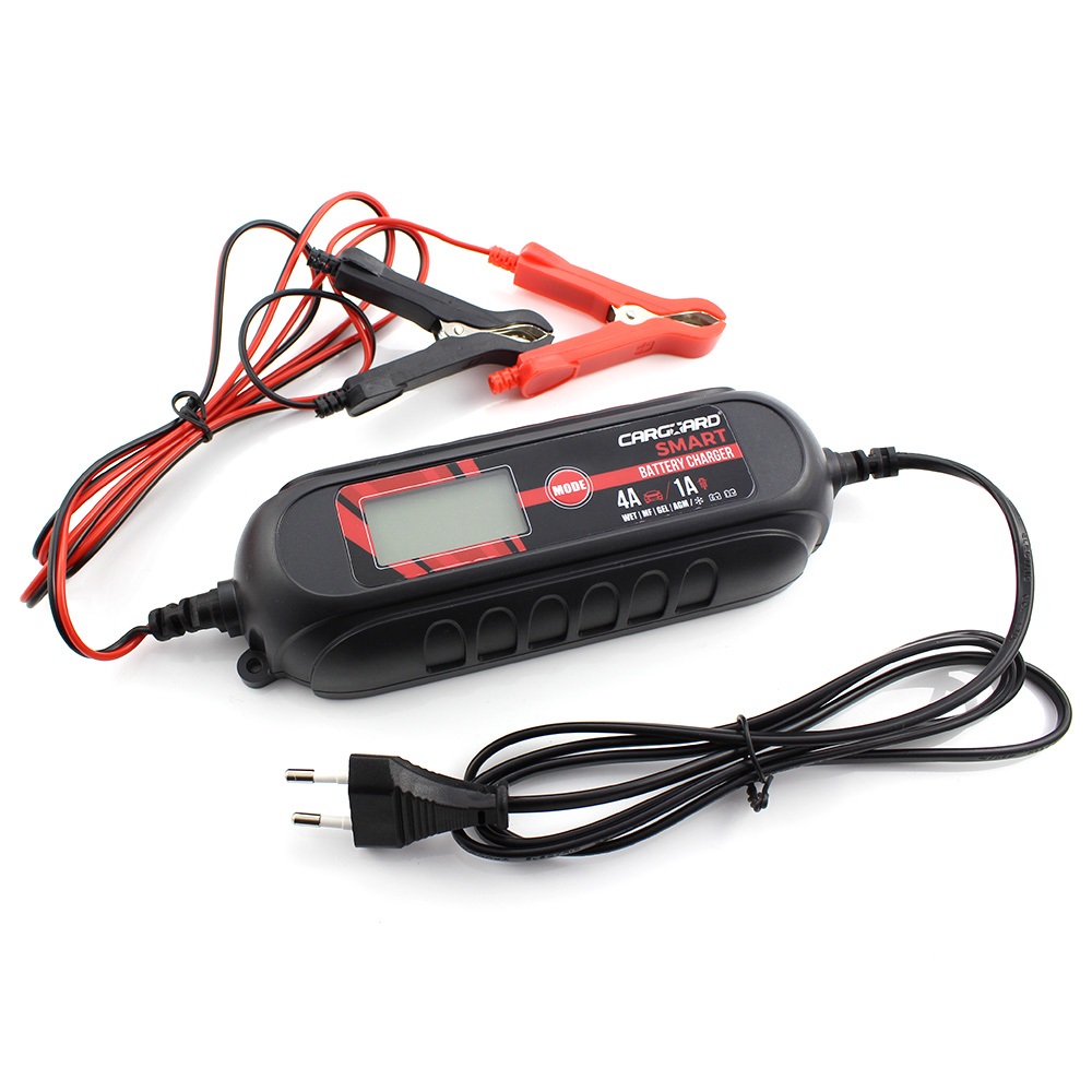 Carguard 55777B 4A 12V automata akkumulátor töltő
