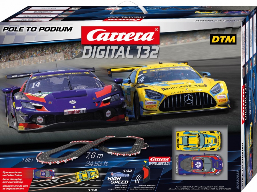 Carrera Digital 132 Pole to Podium 30038 autópálya