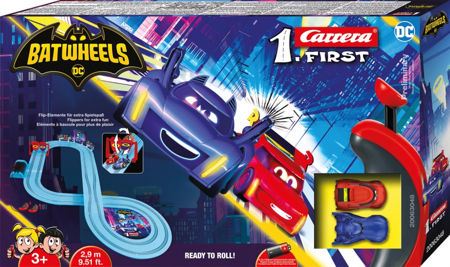 Carrera FIRST Batwheels DC 2.9 63048 autópálya