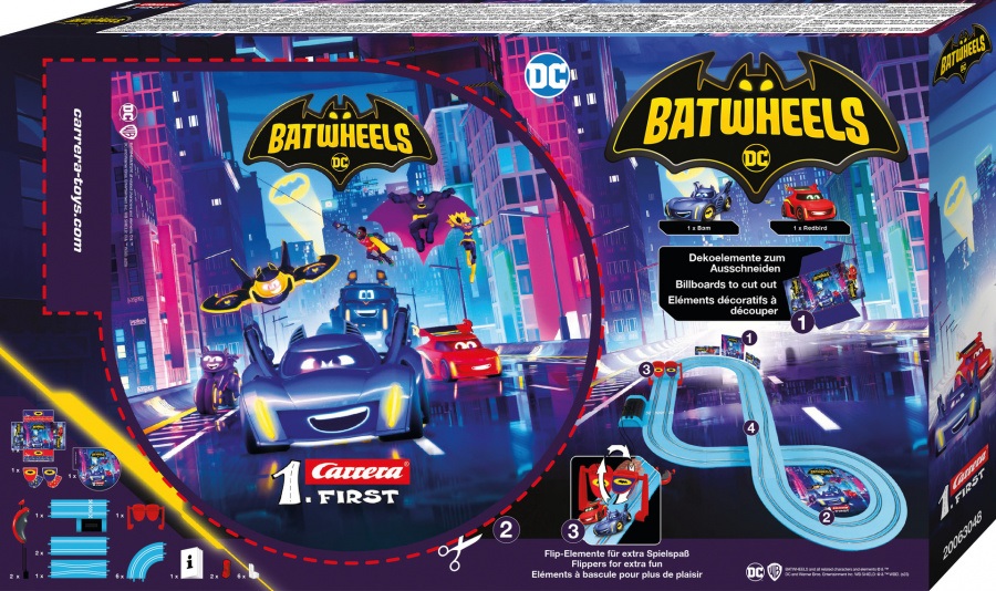 Carrera FIRST Batwheels DC 2.9 63048 autópálya
