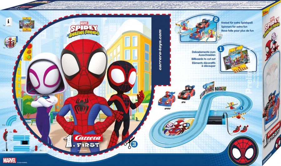 Carrera FIRST Spidey Web Spin 63049 autópálya