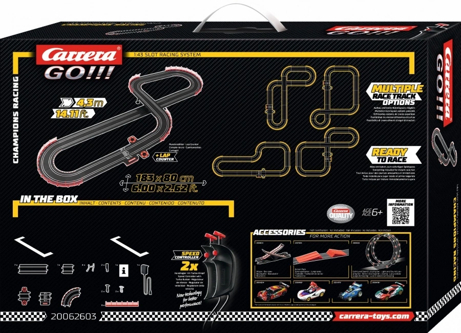 Carrera GO 62603 Champions Racing autópálya