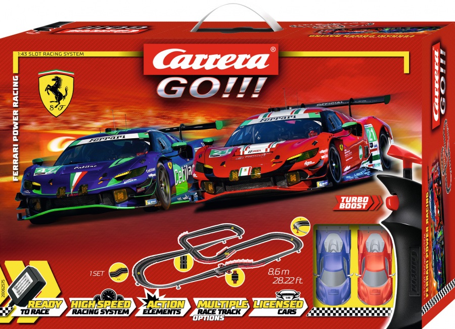 Carrera GO!!! Ferrari Power Racing 62575 autópálya