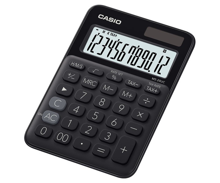 Casio MS-20UC-BK asztali számológép
