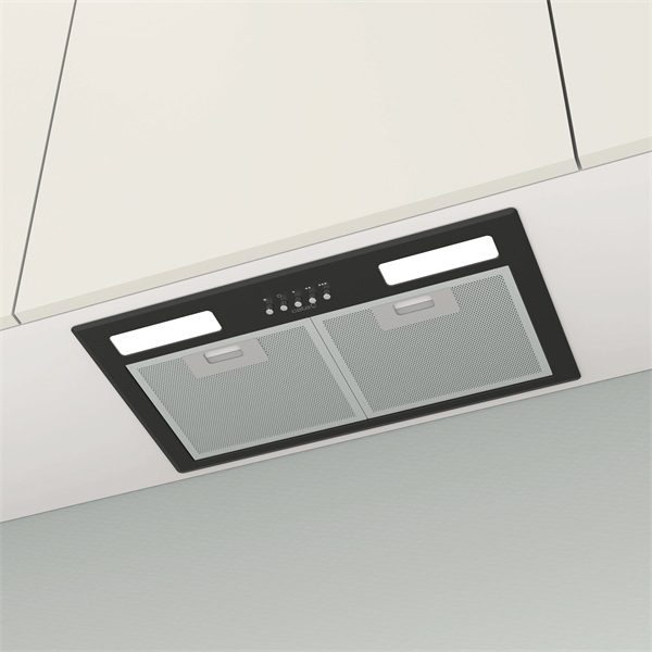 Cata GT-45 plus BK/M fekete, beépíthető, álkürtős, méret:49,2 cm, zajszint:65 dB, páraelszívó (Használt - B)