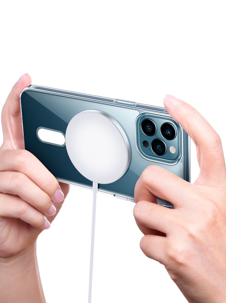 Cellect CEL-MAG-IPH1461P-BL iPhone 14 Pro kék mágneses szilikon tok