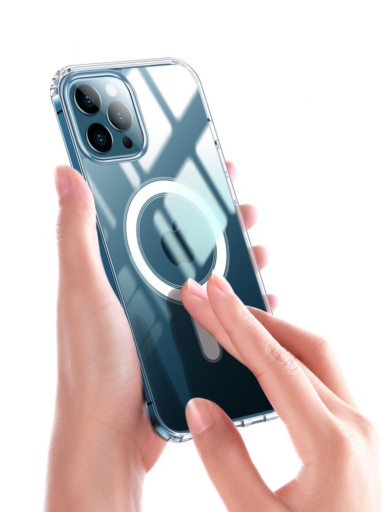 Cellect CEL-MAG-IPH1467PM-BL iPhone 14 Pro Max kék mágneses szilikon tok