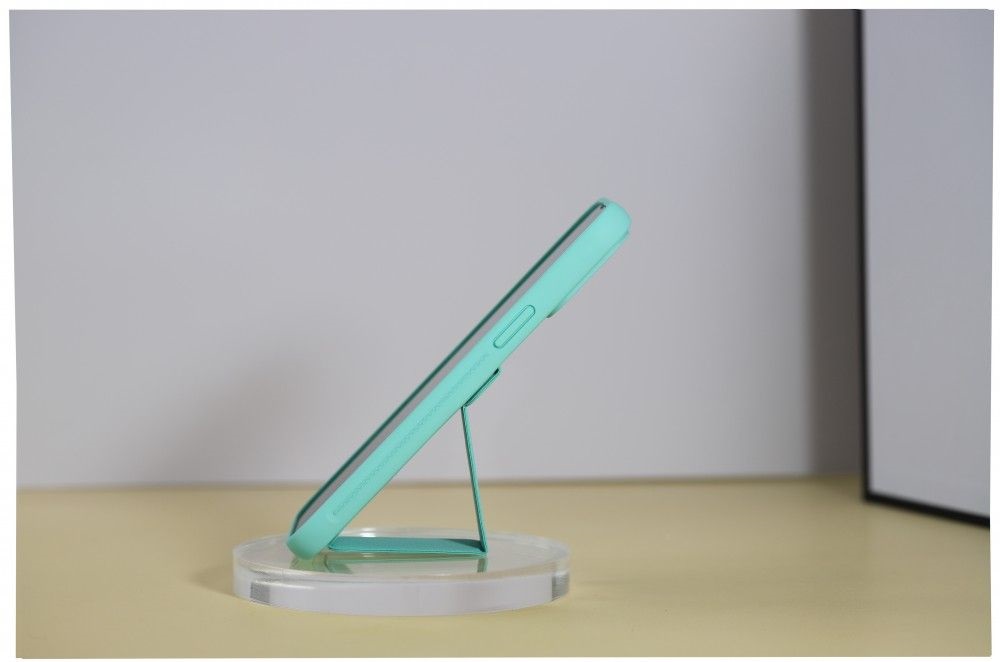 Cellect CEL-STAND-A54-5G-R Galaxy A54 5G gumírozott kitámasztós piros hátlap