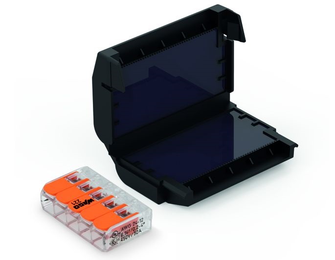 Cellpack EasyProtect 215 géltechnológiás kötődoboz + Wago 1 x 221-416 IPx8