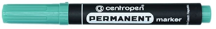 Centropen 8566 10db-os zöld permanent marker készlet