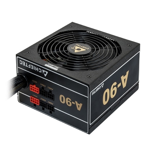 Chieftec A-90 GDP-650C 650W 80+ GOLD 14cm ventilátorral dobozos tápegység