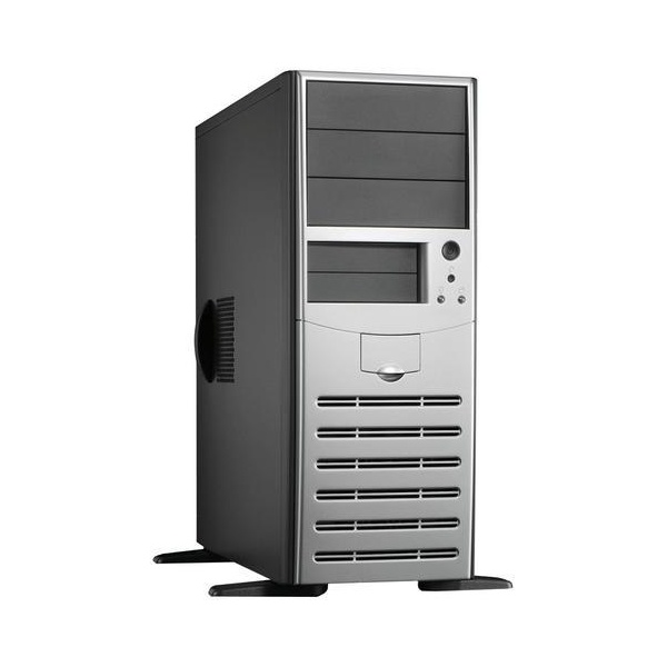 Chieftec BG-01B-B-SL-350 350W fekete-ezüst ATX ház