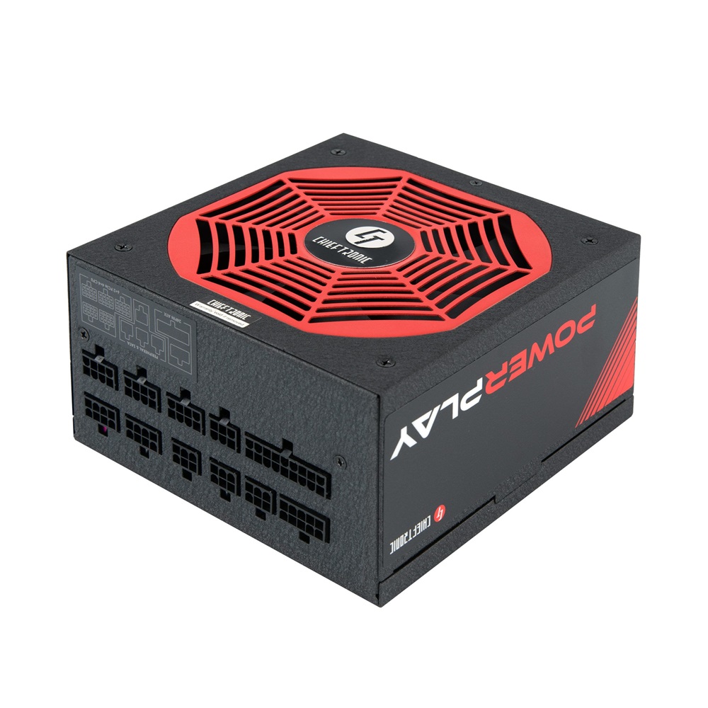 Chieftec CHIEFTRONIC PowerPlay 850W 80+ Platinum ventillátorral dobozos tápegység