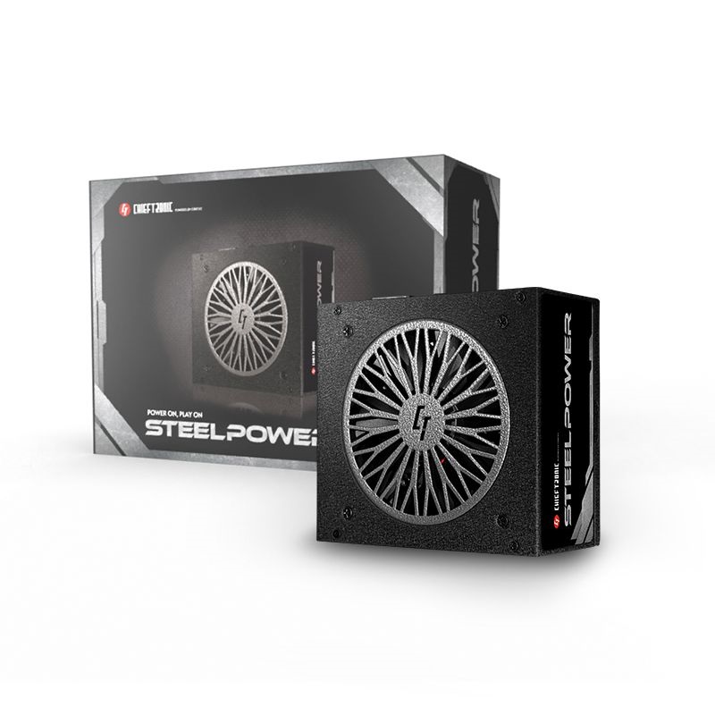 Chieftec CHIEFTRONIC Steel Power 650W 80+ Bronze ventillátorral dobozos tápegység