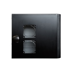 Chieftec CM-01B-U3-OP Mesh szériás táp nélküli fekete mATX ATX ház
