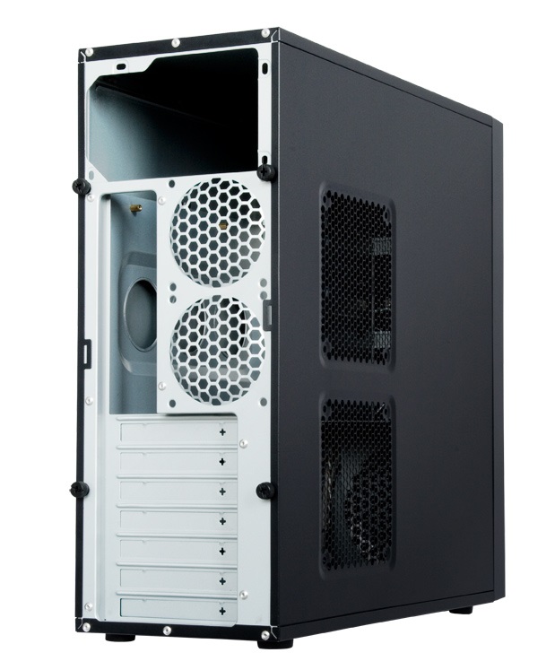 CHIEFTEC CQ-01B-U3-OP fekete (táp nélküli) ATX ház