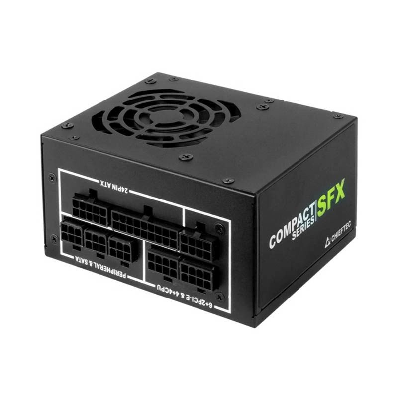 Chieftec Compact 550W 80+ Gold ventillátorral moduláris dobozos tápegység