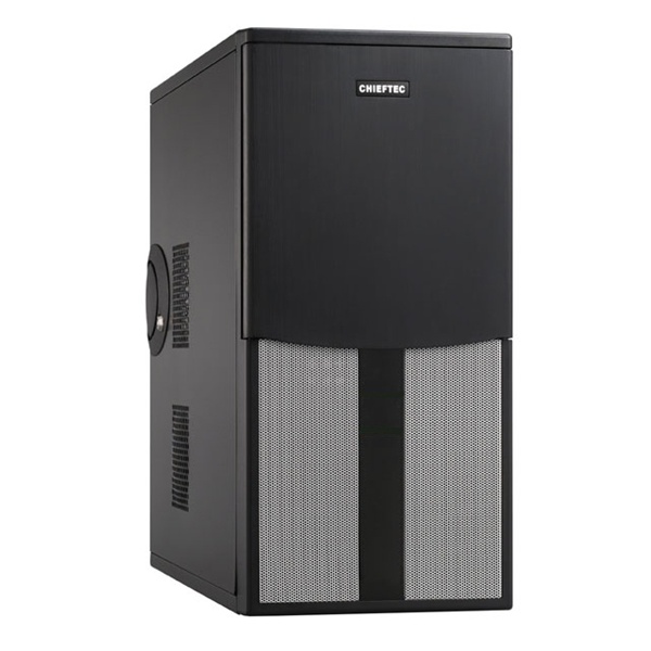 CHIEFTEC HQ-01B-350GPB fekete 350W ATX ház