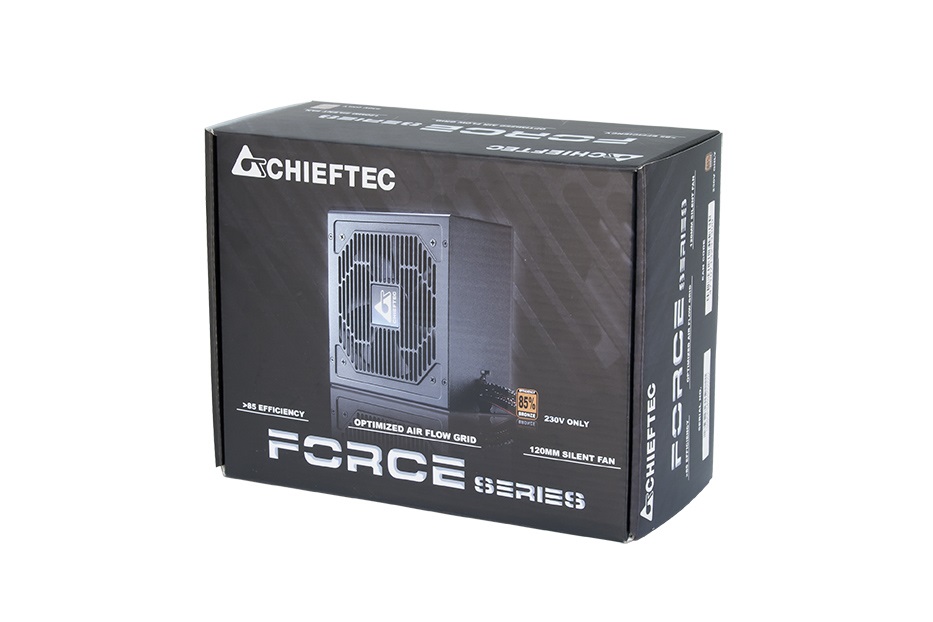 Chieftec Force CPS-400S 400W 85+ bronz 12cm ventilátorral dobozos tápegység