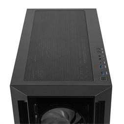 Chieftec GA-01B-TG-OP Apex A-RGB fekete (táp nélküli) ablakos EATX ház