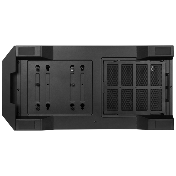 Chieftec GA-01B-TG-OP Apex A-RGB fekete (táp nélküli) ablakos EATX ház