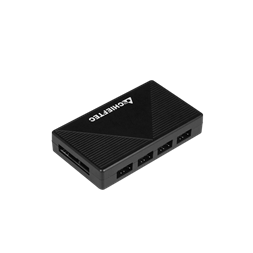 Chieftec GA-01B-TG-OP Apex A-RGB fekete (táp nélküli) ablakos EATX ház