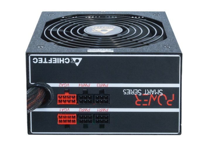 Chieftec GPS-650C 650W 80+ GOLD PFC 12 cm ventilátorral dobozos tápegység