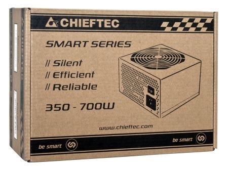 Chieftec GPS-400A8 400W PFC 80+ 12 cm ventilátorral dobozos tápegység