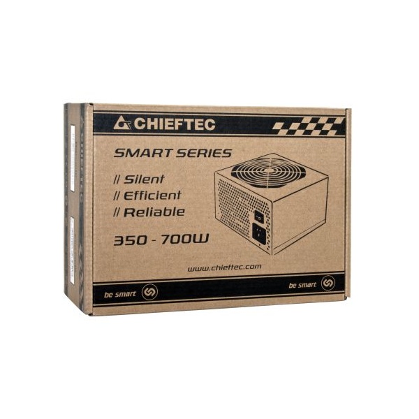 Chieftec GPS-400A8 400W PFC 80+ 12 cm ventilátorral dobozos tápegység