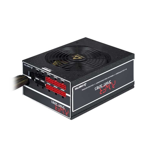 Chieftec Power Smart 1450W 80+ Gold ventillátorral félmoduláris dobozos tápegység