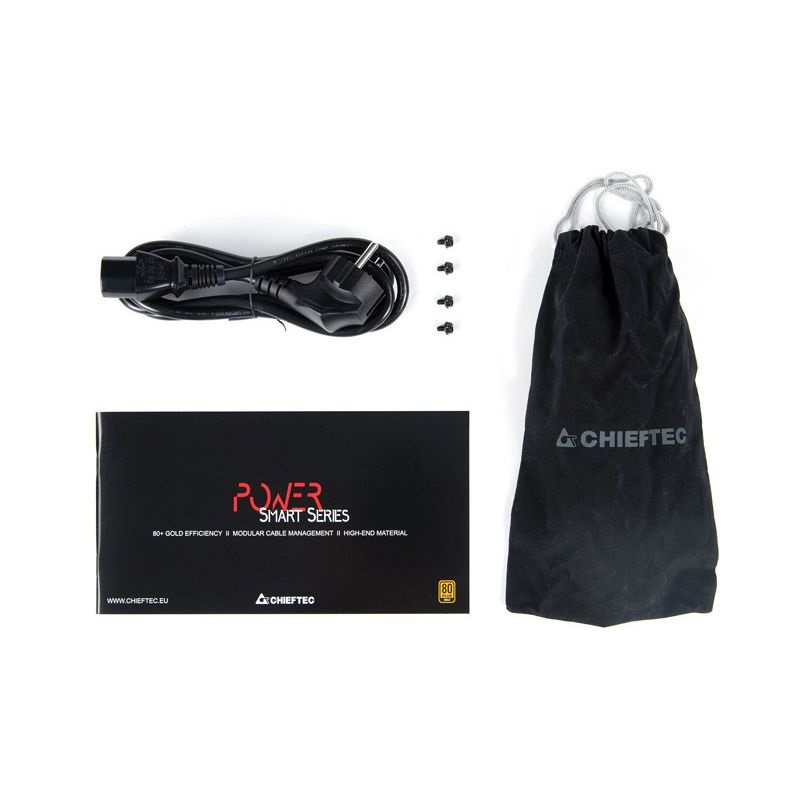 Chieftec Power Smart 1450W 80+ Gold ventillátorral félmoduláris dobozos tápegység