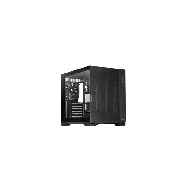 Chieftec Visio Air fekete (táp nélküli) ablakos mATX ház