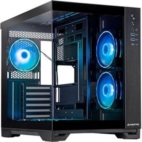 Chieftec Visio fekete (táp nélküli) ablakos mATX ház