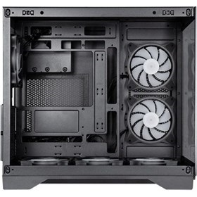 Chieftec Visio fekete (táp nélküli) ablakos mATX ház