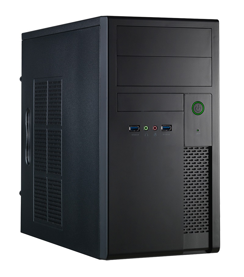 Chieftec XT-01B-350S8 Mesh szériás 350W fekete mATX ház