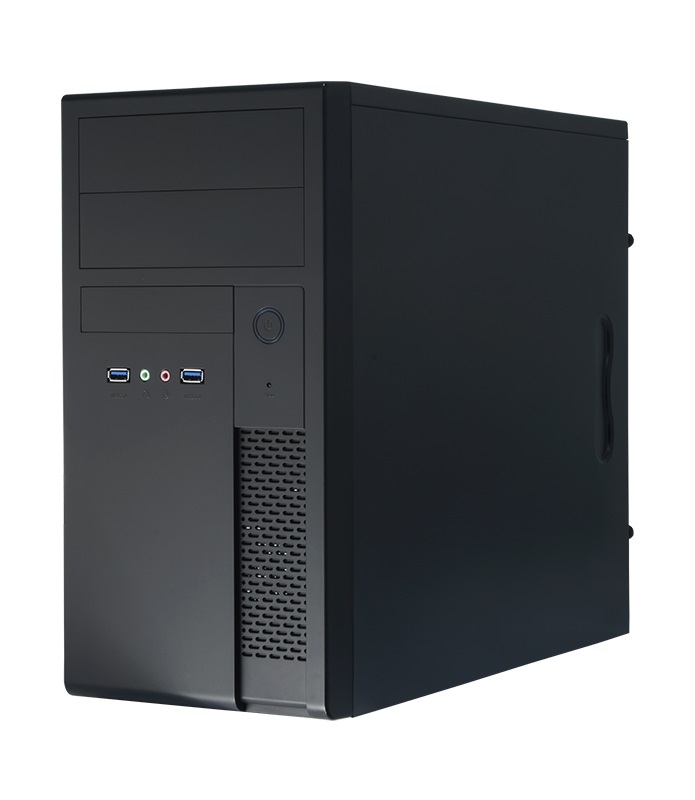 Chieftec XT-01B-350S8 Mesh szériás 350W fekete mATX ház